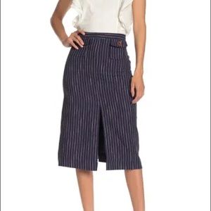 Line + Dot Torri pocket skirt EUC